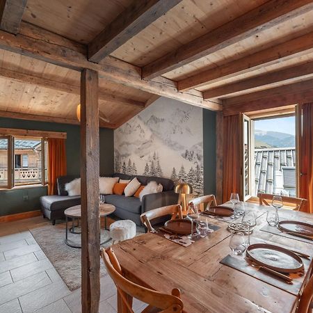 Nid Douillet Au Coeur De Megeve Daire Dış mekan fotoğraf